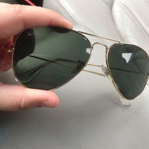 raybands! hardly worn